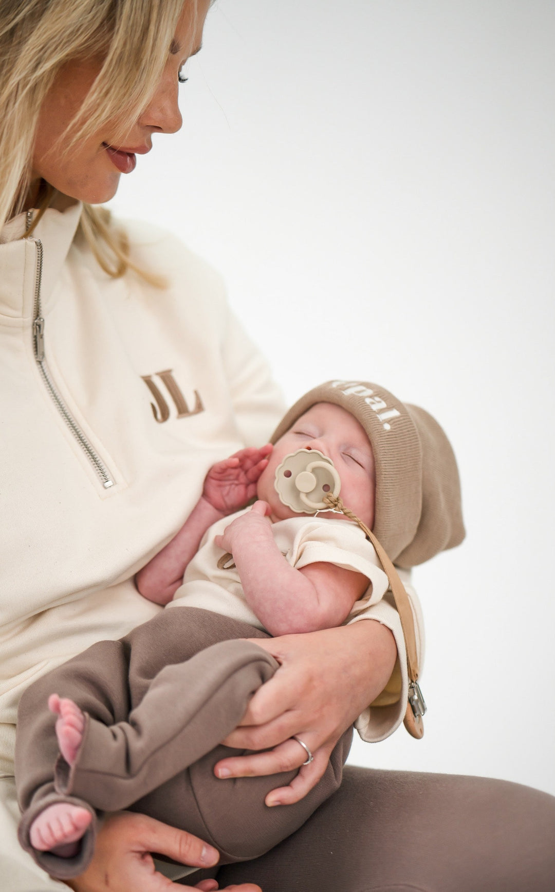 Name Infant Beanie - embroidered