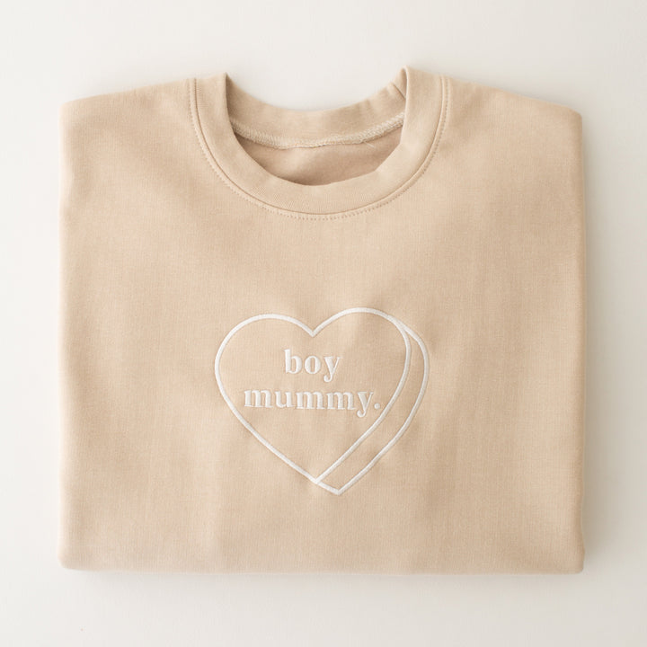 Matching Adult oversized sweatshirt - Embroidery