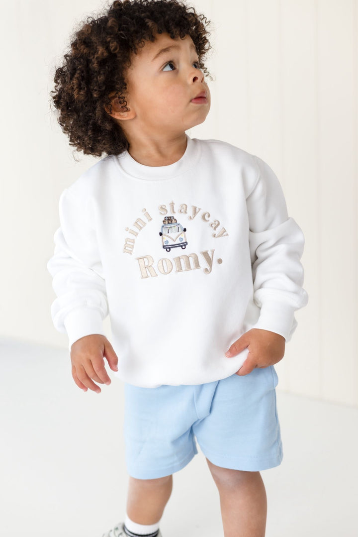 Staycation Classic Sweatshirt - Embroidery