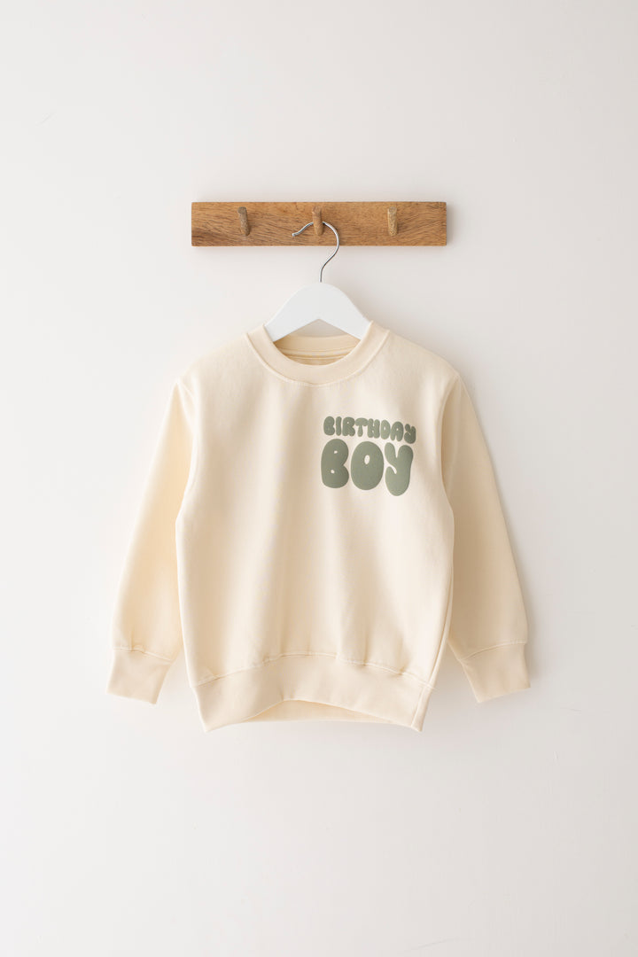 New Birthday Era Sweatshirt - Bubble print