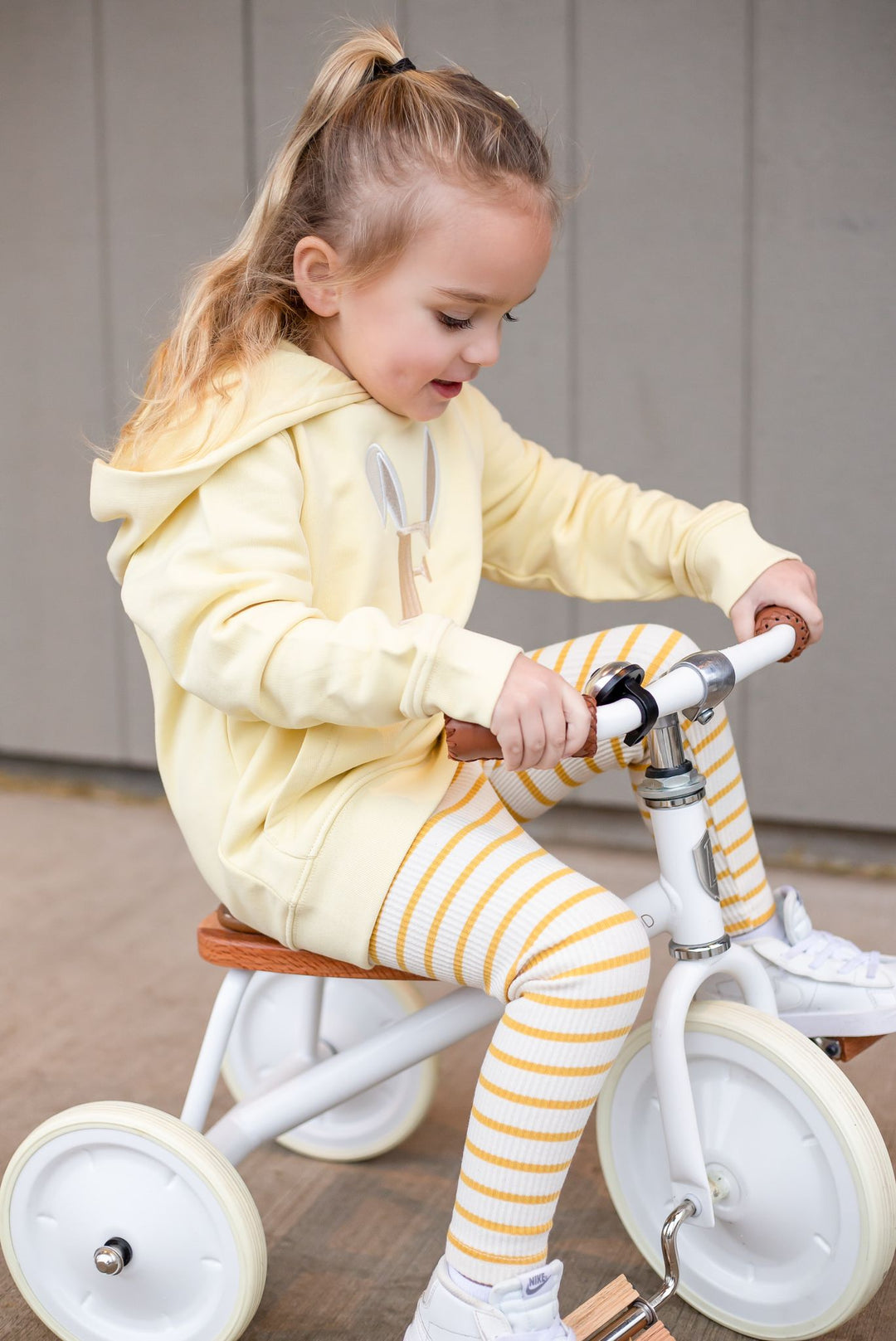 Bunny Signature Initial Hoodie - Embroidered