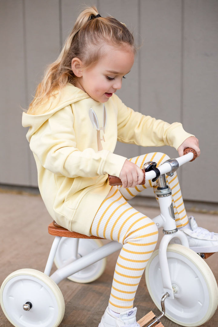 Bunny Signature Initial Hoodie - Embroidered