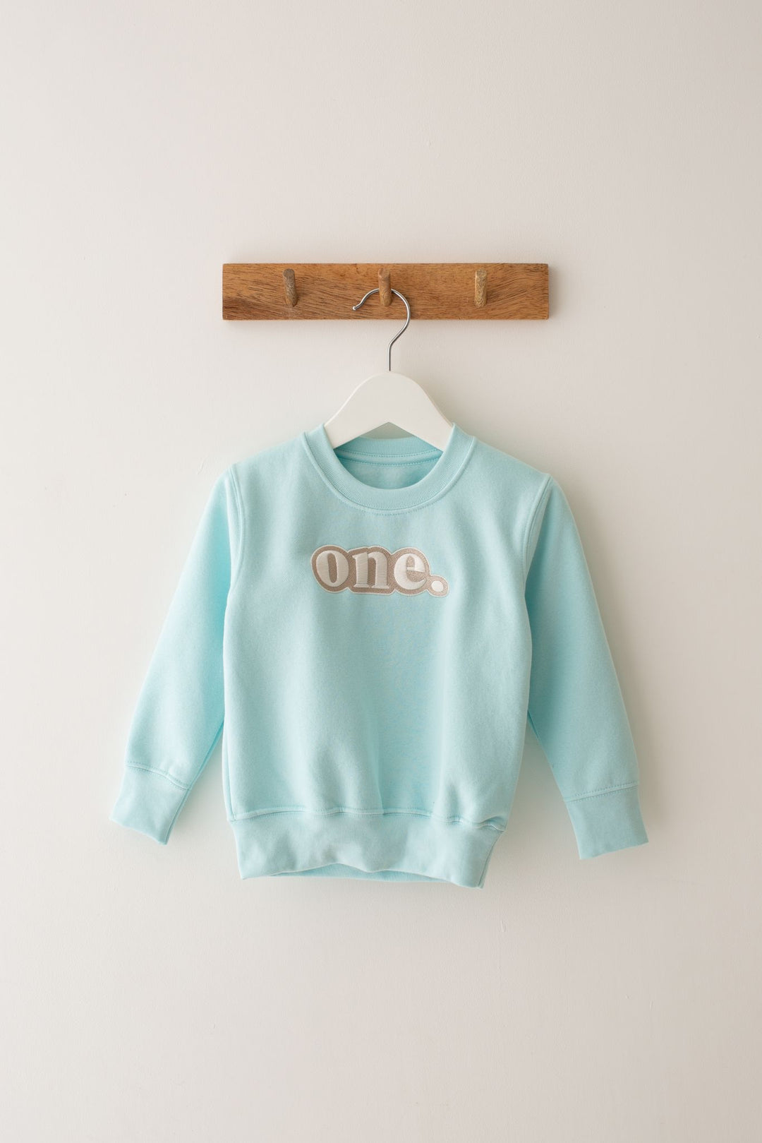 Pastel Bubble Birthday Age Sweatshirt - Embroidery