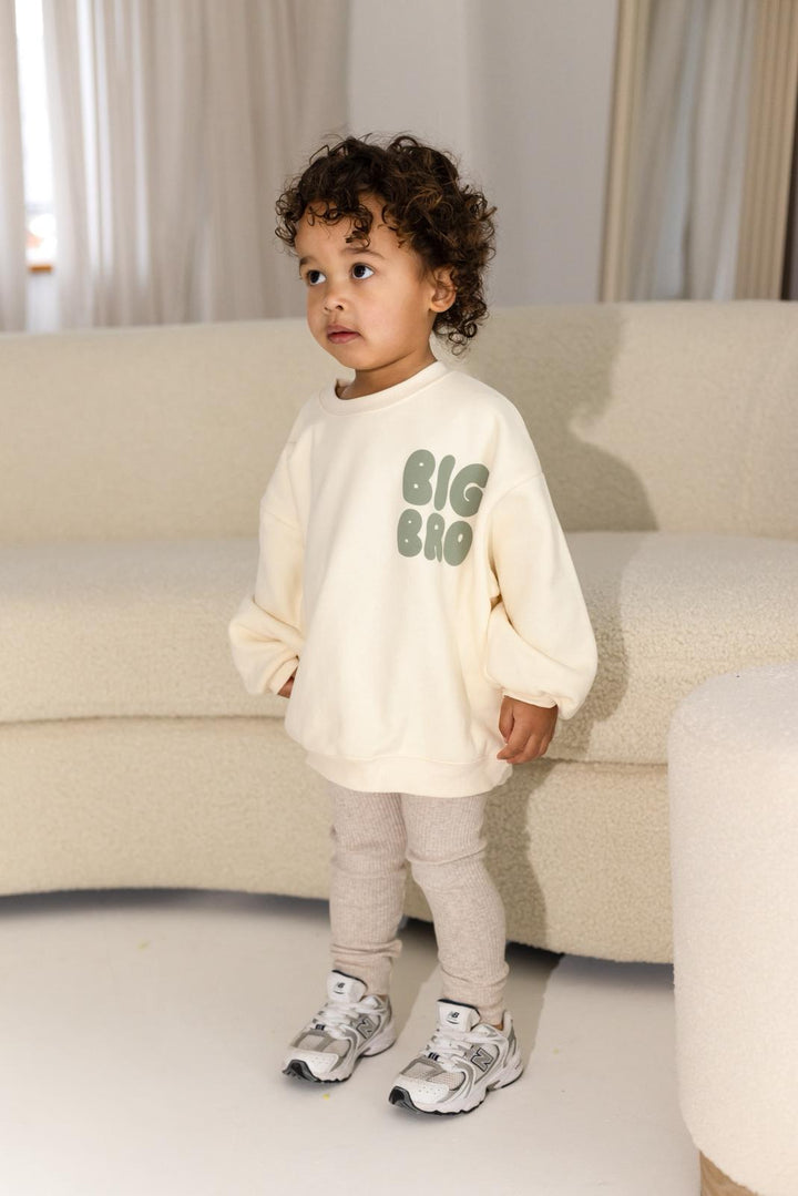 Indi Elle Big Bro Era Swetahsirt - Oversized Fit - Bubble Print