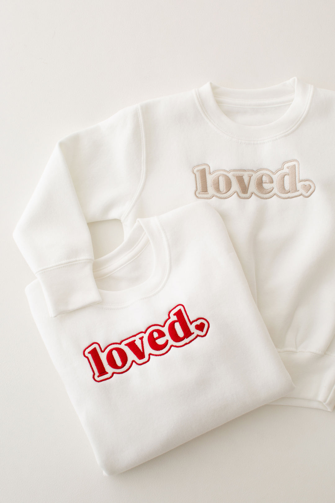 Loved Classic Sweatshirt - Embroidered