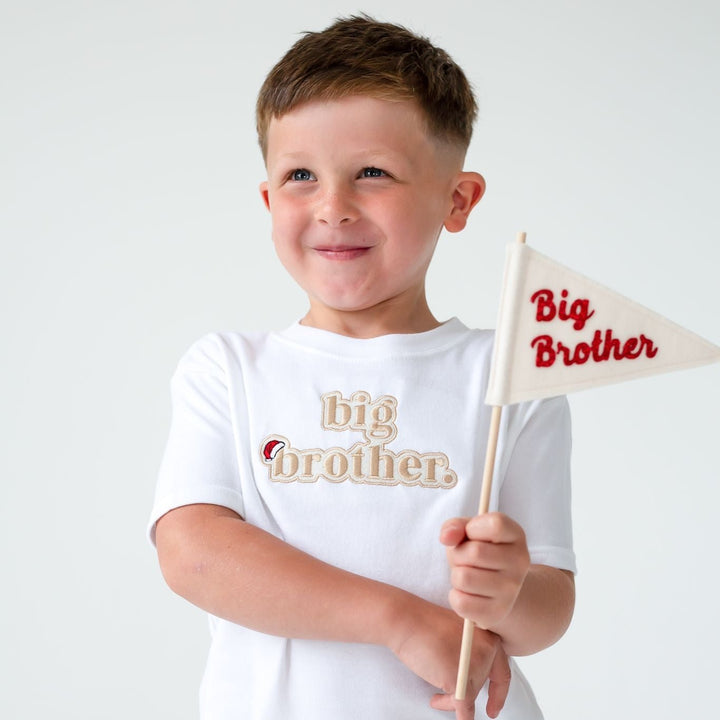 Christmas Inspired Sibling Tshirt Classic - Embroidered