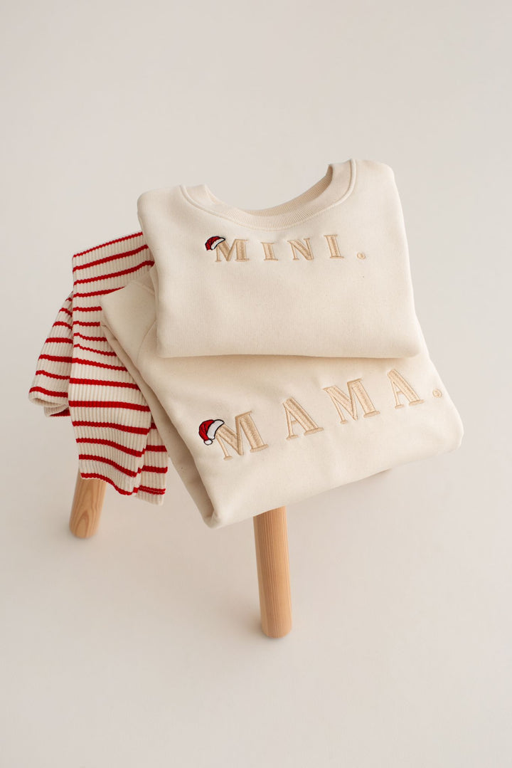 Santa's Adult Sweatshirt - Embroidered