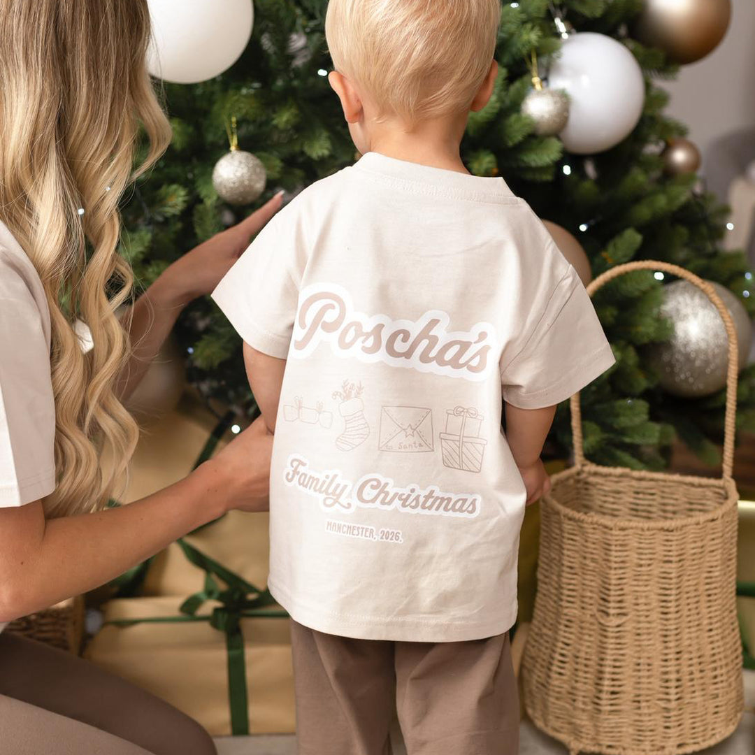 Festive Neutral Child Set - Print Design
