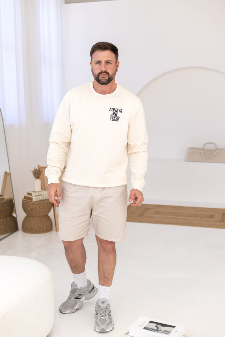 Vanilla Always on your Team Matching Sweatshirt - Adult Print