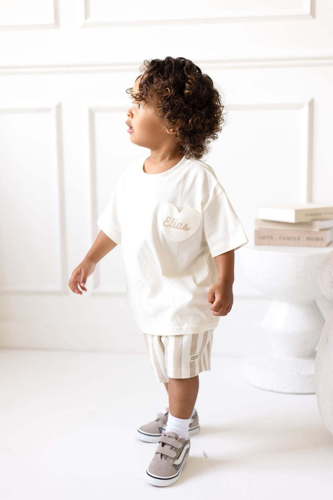Premium Heart Name Tshirt - Print