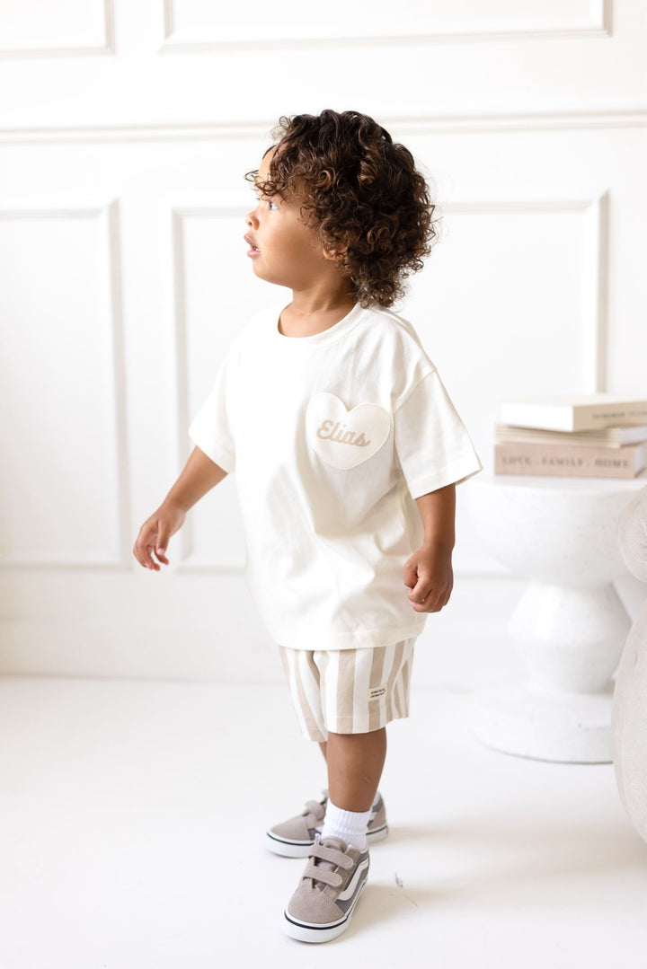 Premium Heart Name Tshirt - Print