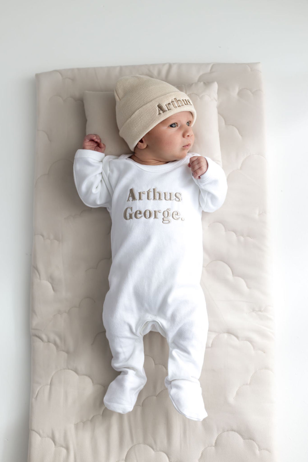 Name Rompersuit - Embroidered