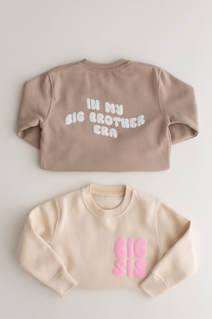 New Sibling Era Sweatshirt - Bubble print