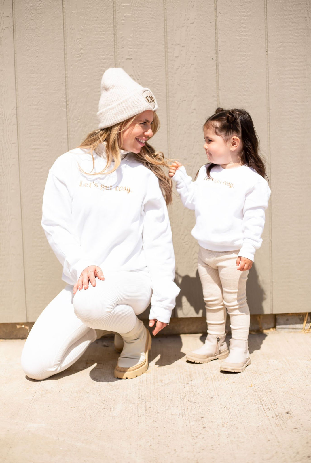Lets get cosy classic Sweatshirt - Embroidered