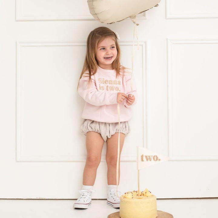 Name is Age Sweatshirt - Embroidery