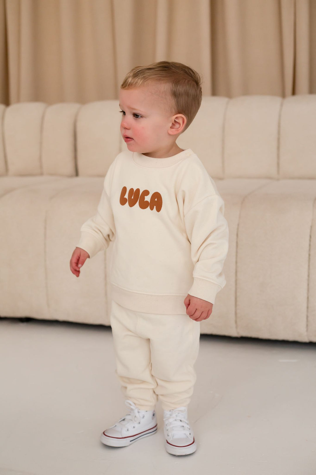 mini flyer Two side sweatshirt - Bubble Print