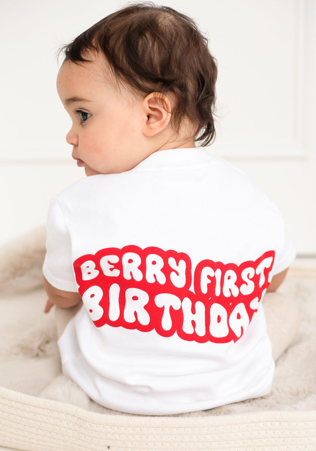 Berry First Bubble Print T-shirt