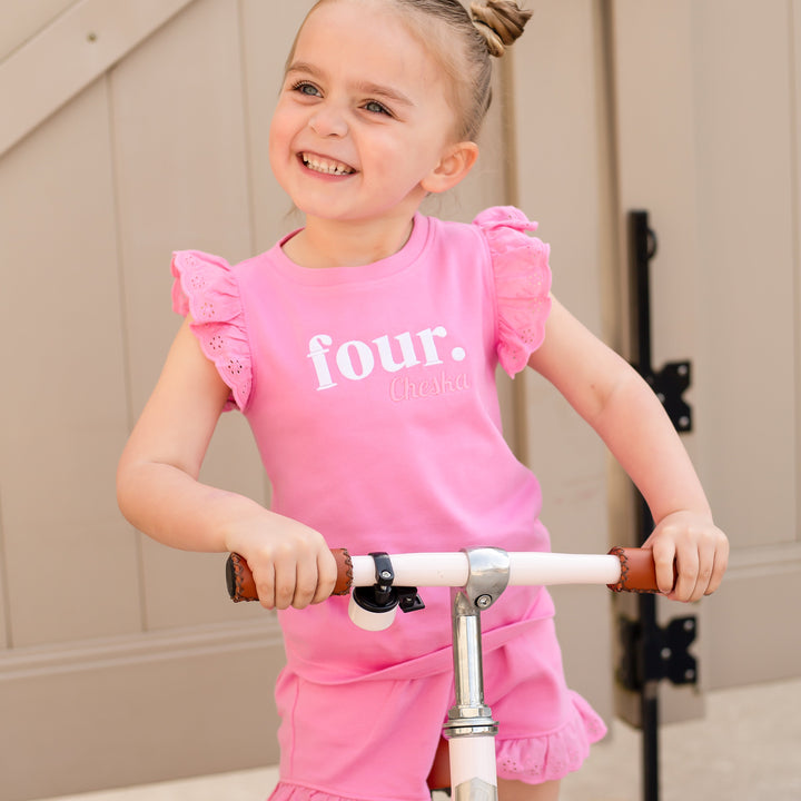 Birthday Frill Set - Embroidered