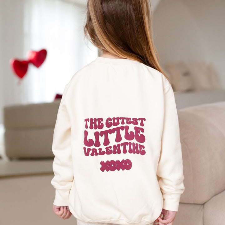 Vanilla Little Valentines Sweatshirt - Bubble print