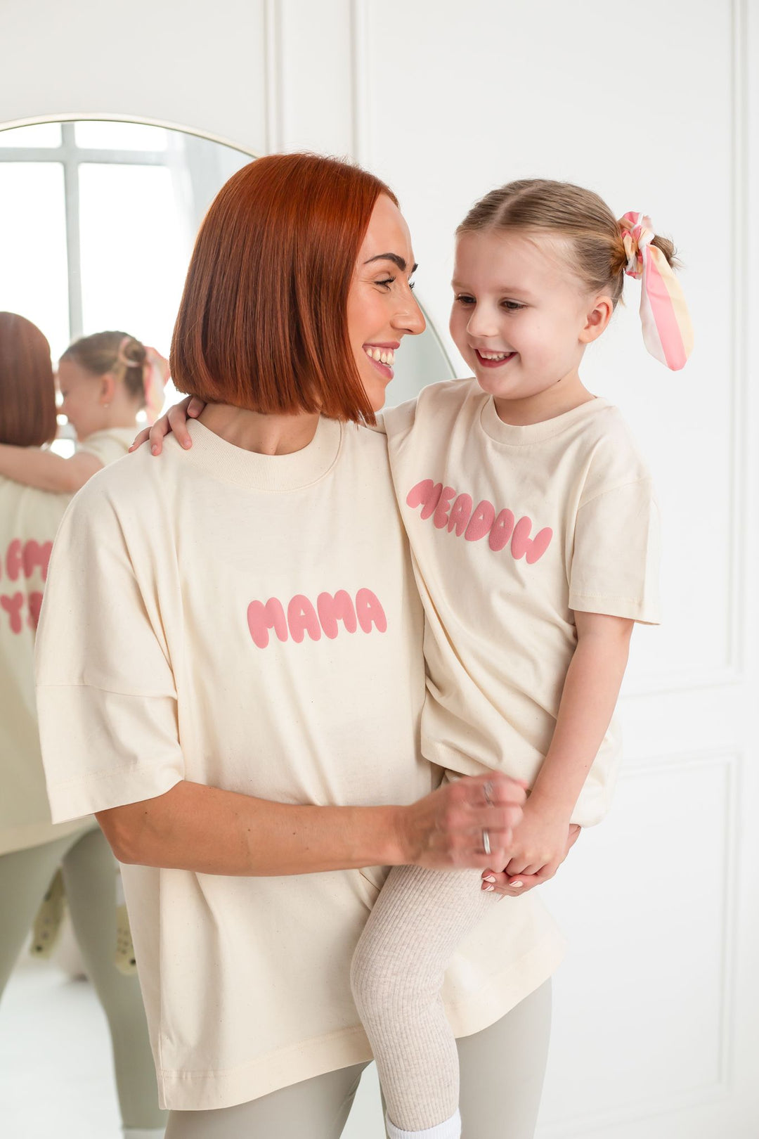 Holiday Matching Adult Tshirt - bubble print