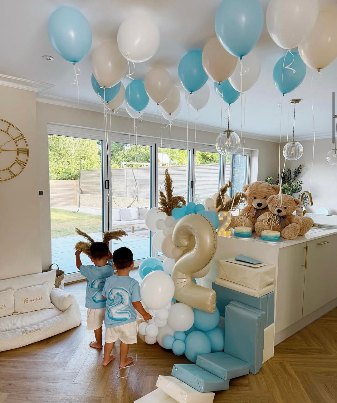 NEXT DAY Balloon Birthday SHORT SET - Print