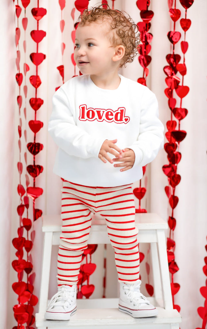 Loved Classic Sweatshirt - Embroidered
