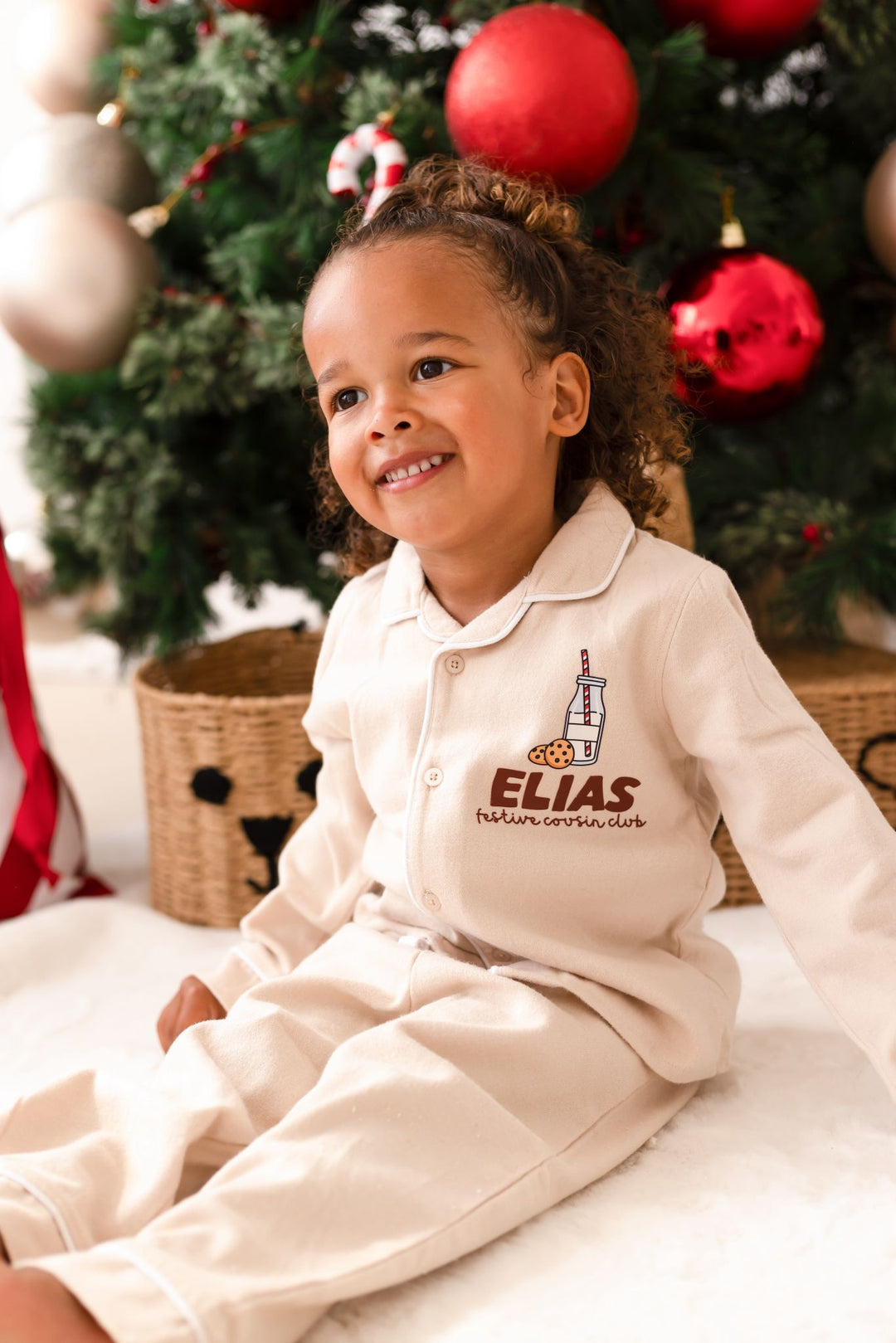 Festive Cousin Club Button up Set - Personalised (Print)
