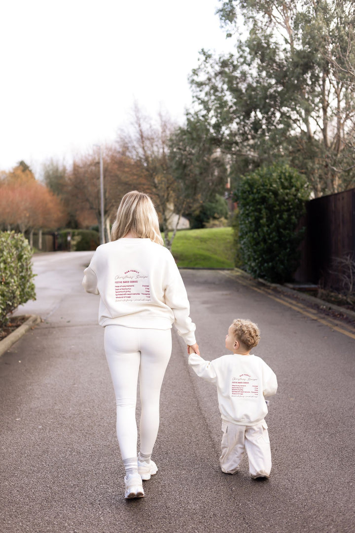 Milk + Cookies Vanilla Sweatshirt - Embroidery
