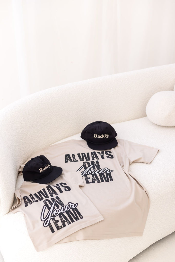 New Always on your team Adult Tshirt - Matching Print
