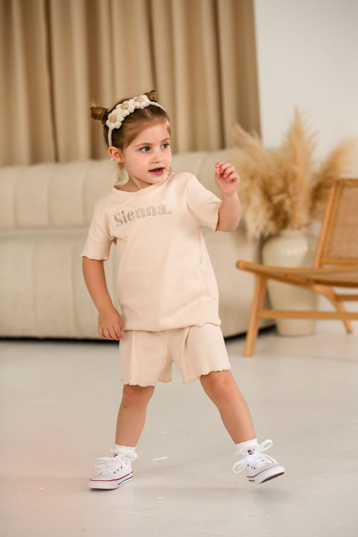 Summer Frill Short Set