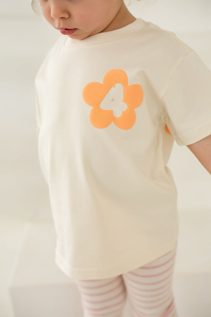 Fourever Wild Flower Tshirt - Bubble Print