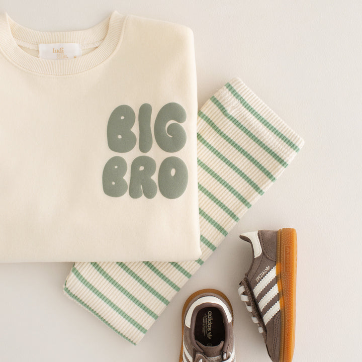 Indi Elle Big Bro Era Swetahsirt - Oversized Fit - Bubble Print