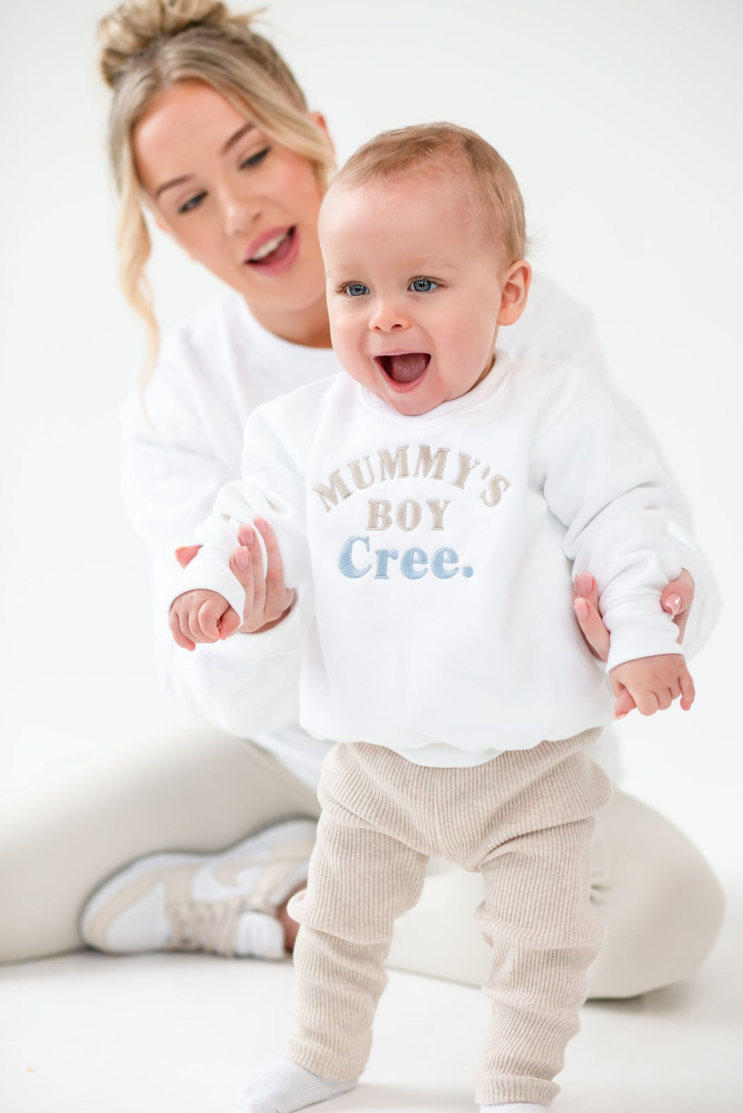 Matching Sweatshirt (One Side) - Embroidered