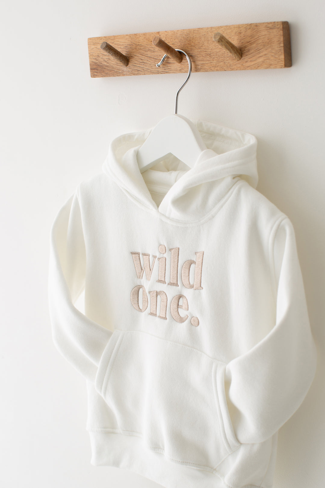 Wild One Birthday Hoodie - Embroidery