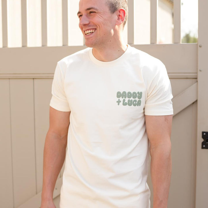 Matching Vanilla Adult Team Tshirt - Bubble Print