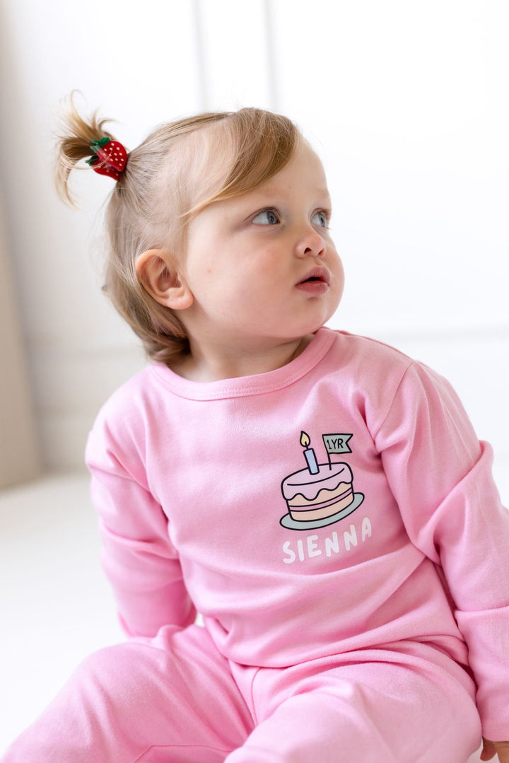 Birthday Pyjama Set - two side print