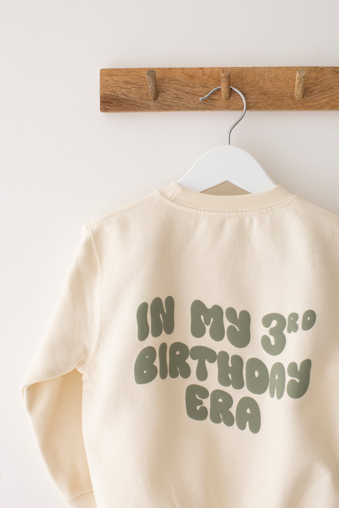 New Birthday Era Sweatshirt - Bubble print