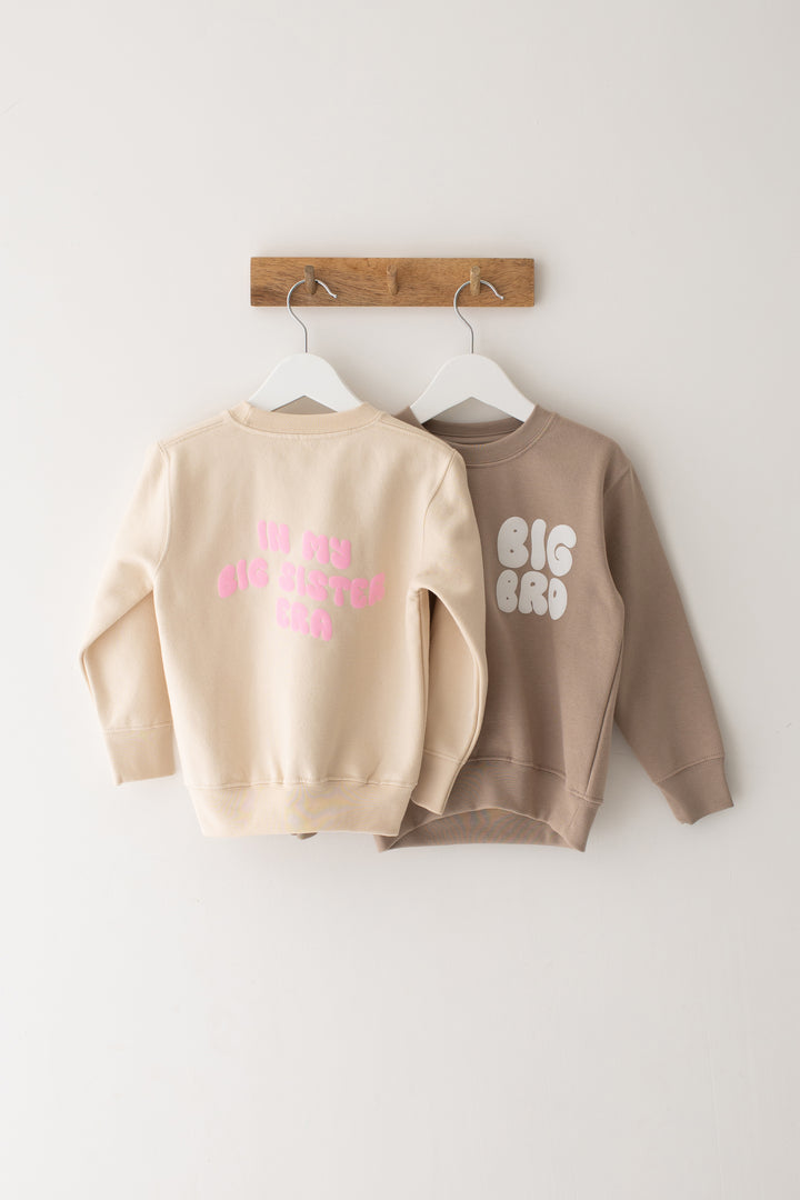 New Sibling Era Sweatshirt - Bubble print