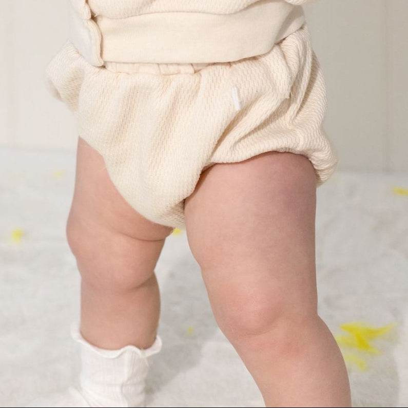 Cream textured Bloomers