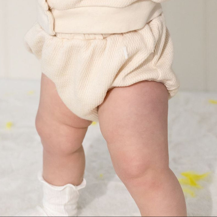 Cream textured Bloomers