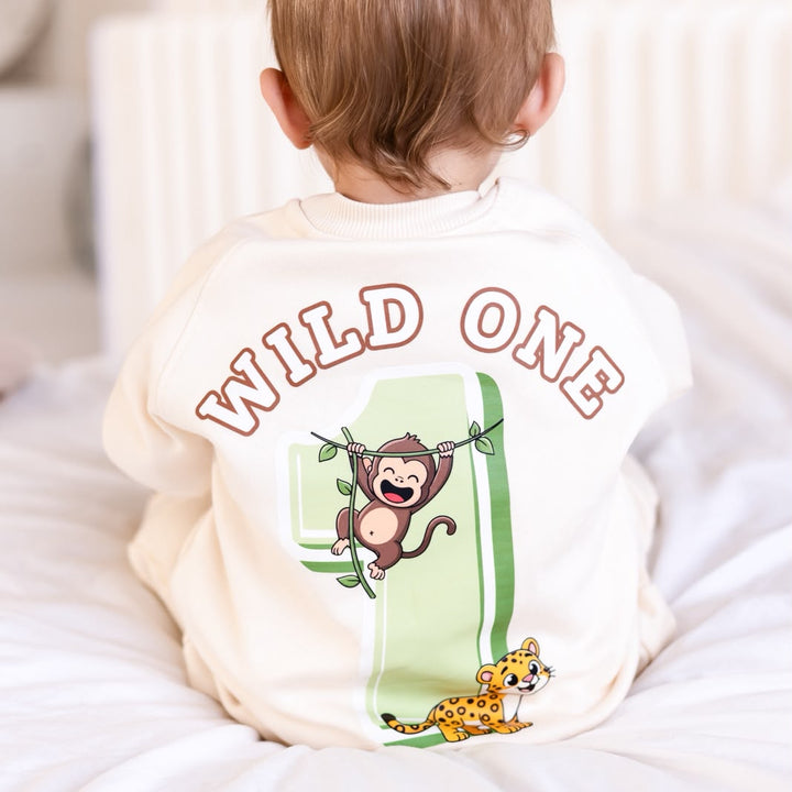 Safari Theme Birthday Tracksuit - Print