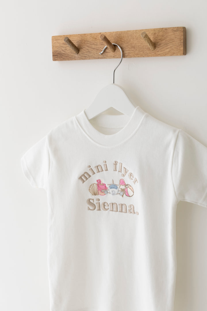 Shell Flyer classic Tshirt - Embroidered