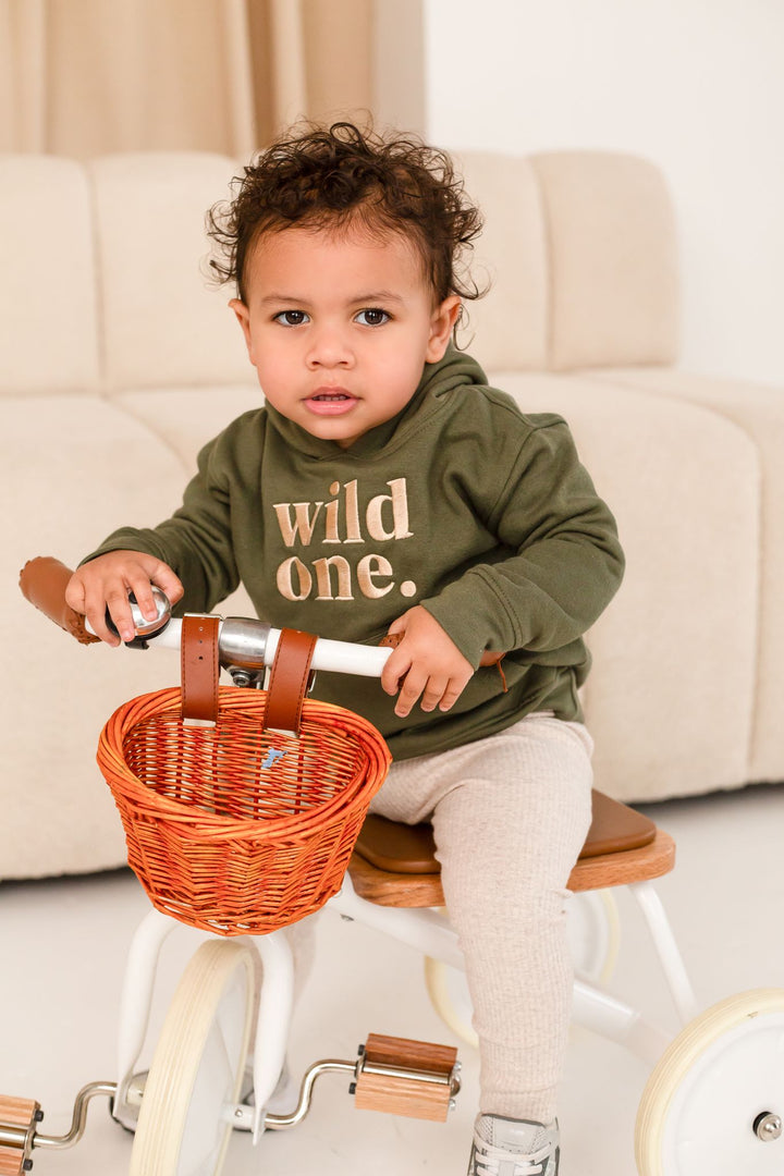 Wild One Birthday Hoodie - Embroidery