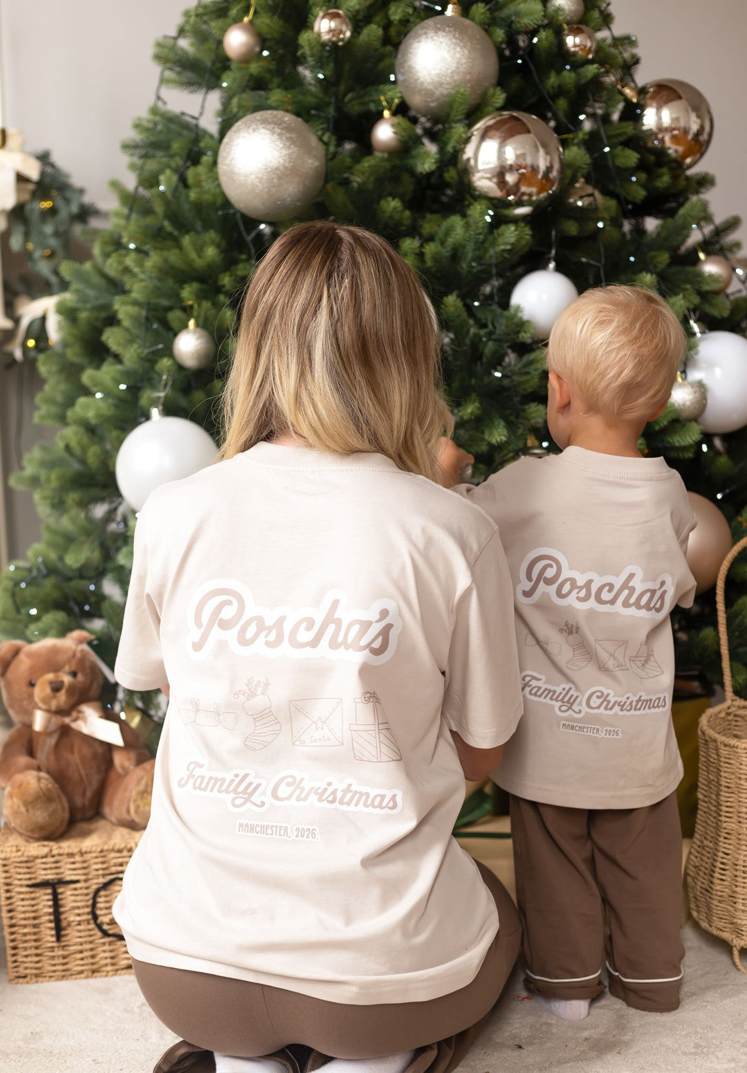 Festive Neutral Child Set - Print Design