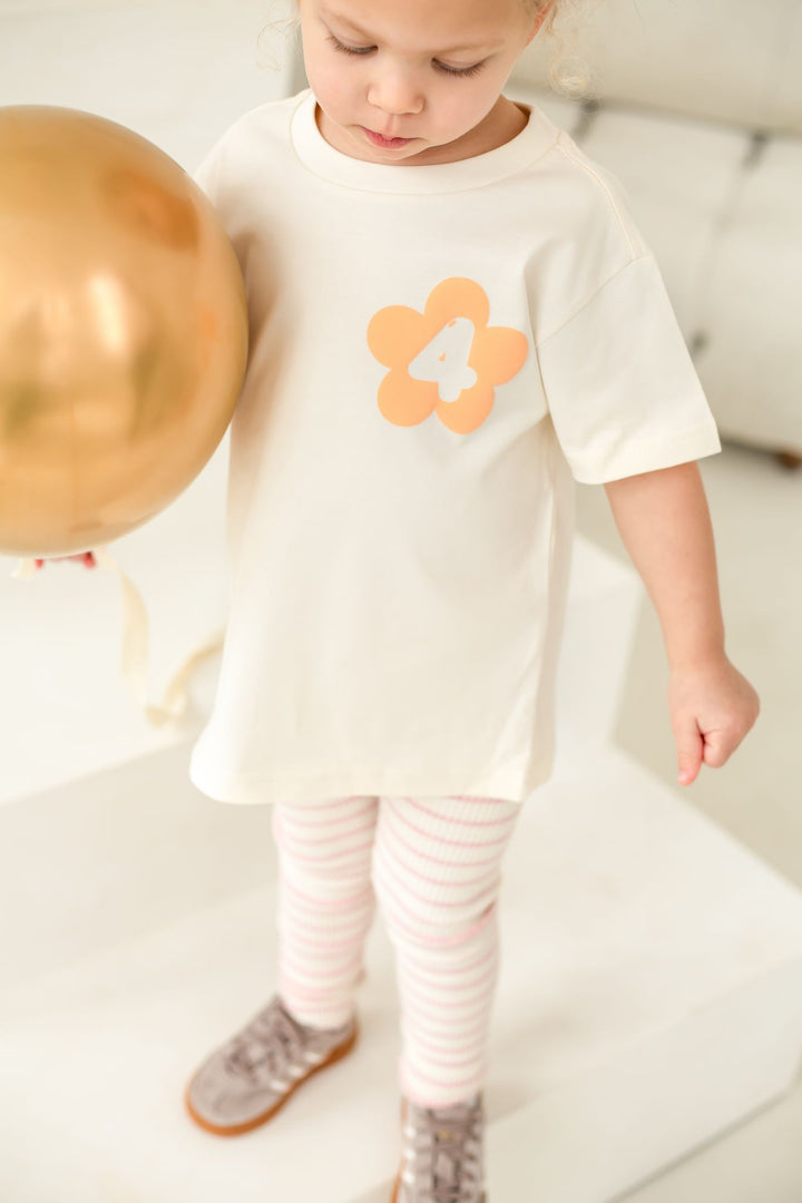 Fourever Wild Flower Tshirt - Bubble Print