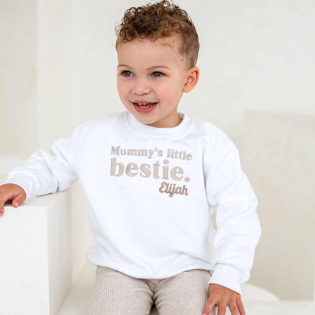 Bestie personalised Sweatshirt - Embroidery