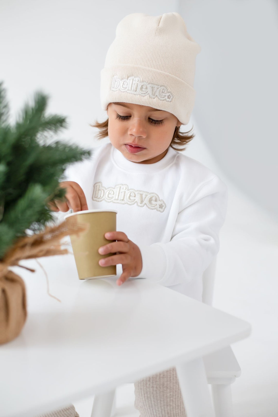 Believe Classic Sweatshirt - Embroidered