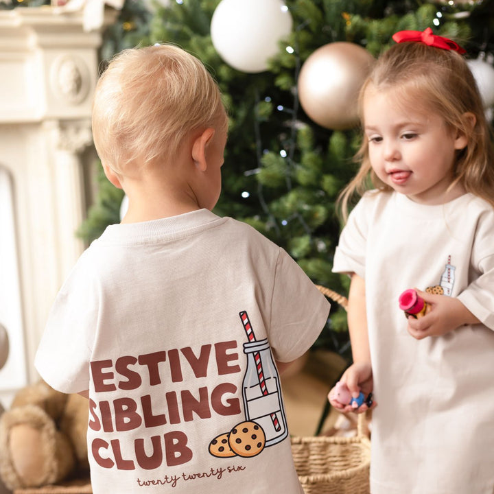 Festive Matching Club T-shirt - Personalised (Print)