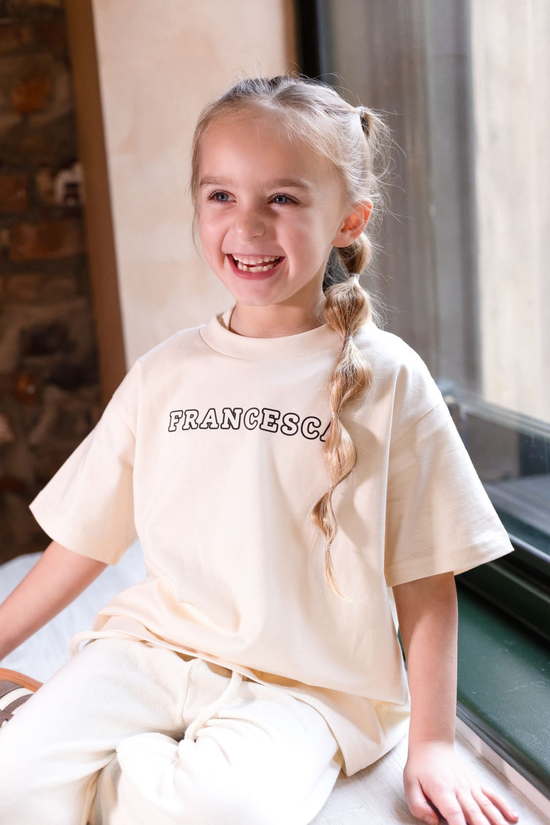 Kids Bucket List Vanilla T-Shirt - Print