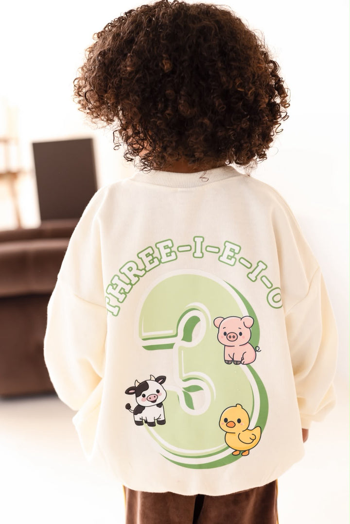 Farm Vanilla Birthday Sweatshirt - Print